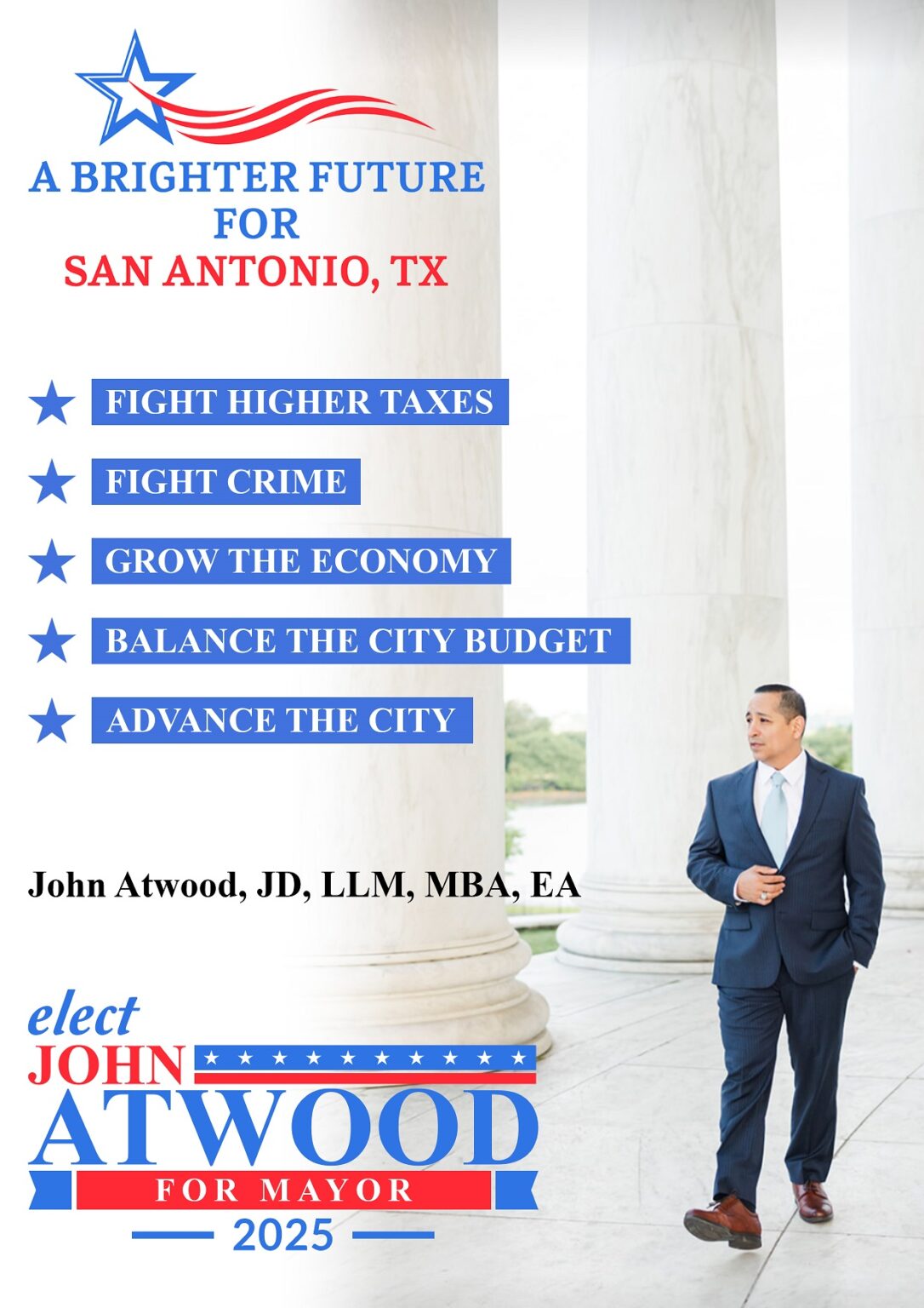 John Atwood For Mayor, San Antonio